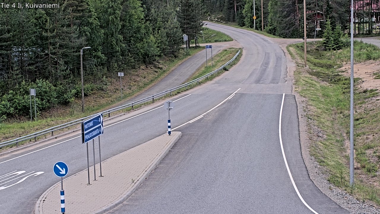 Kelikamerat Kuva Tie 4 Ii, Kuivaniemi, Ii, Pohjois-Pohjanmaa