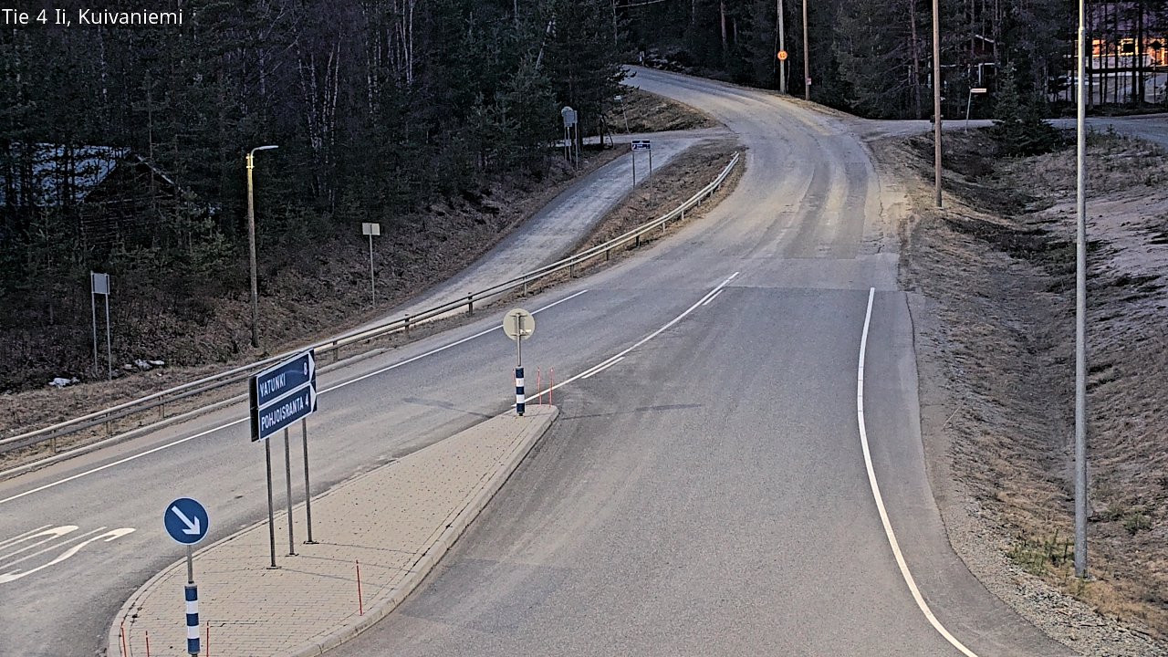 Kelikamerat Kuva Tie 4 Ii, Kuivaniemi, Ii, Pohjois-Pohjanmaa