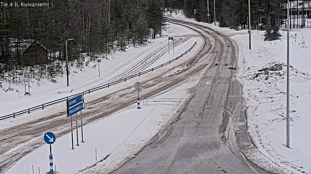 Kelikamerat Kuva Tie 4 Ii, Kuivaniemi, Ii, Pohjois-Pohjanmaa