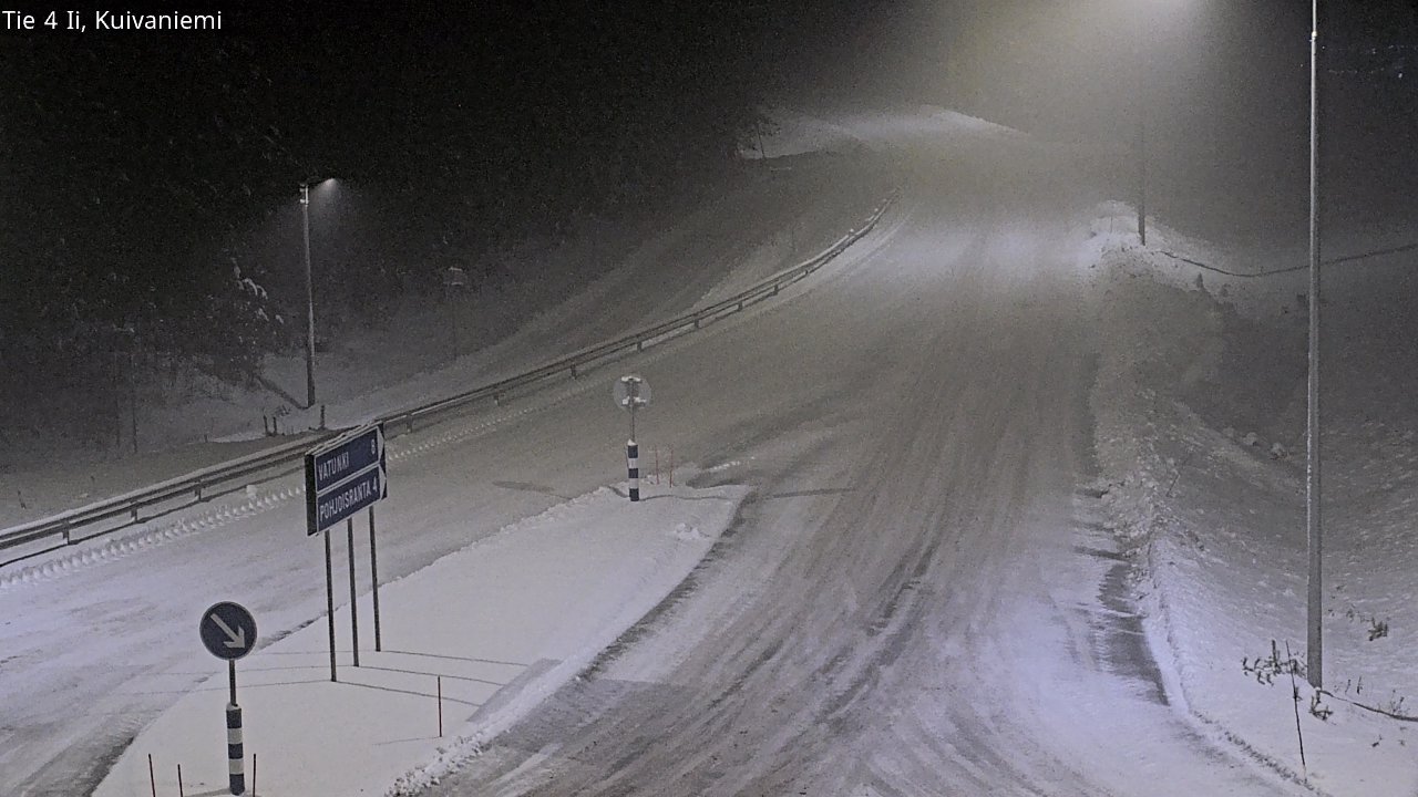 Kelikamerat Kuva Tie 4 Ii, Kuivaniemi, Ii, Pohjois-Pohjanmaa