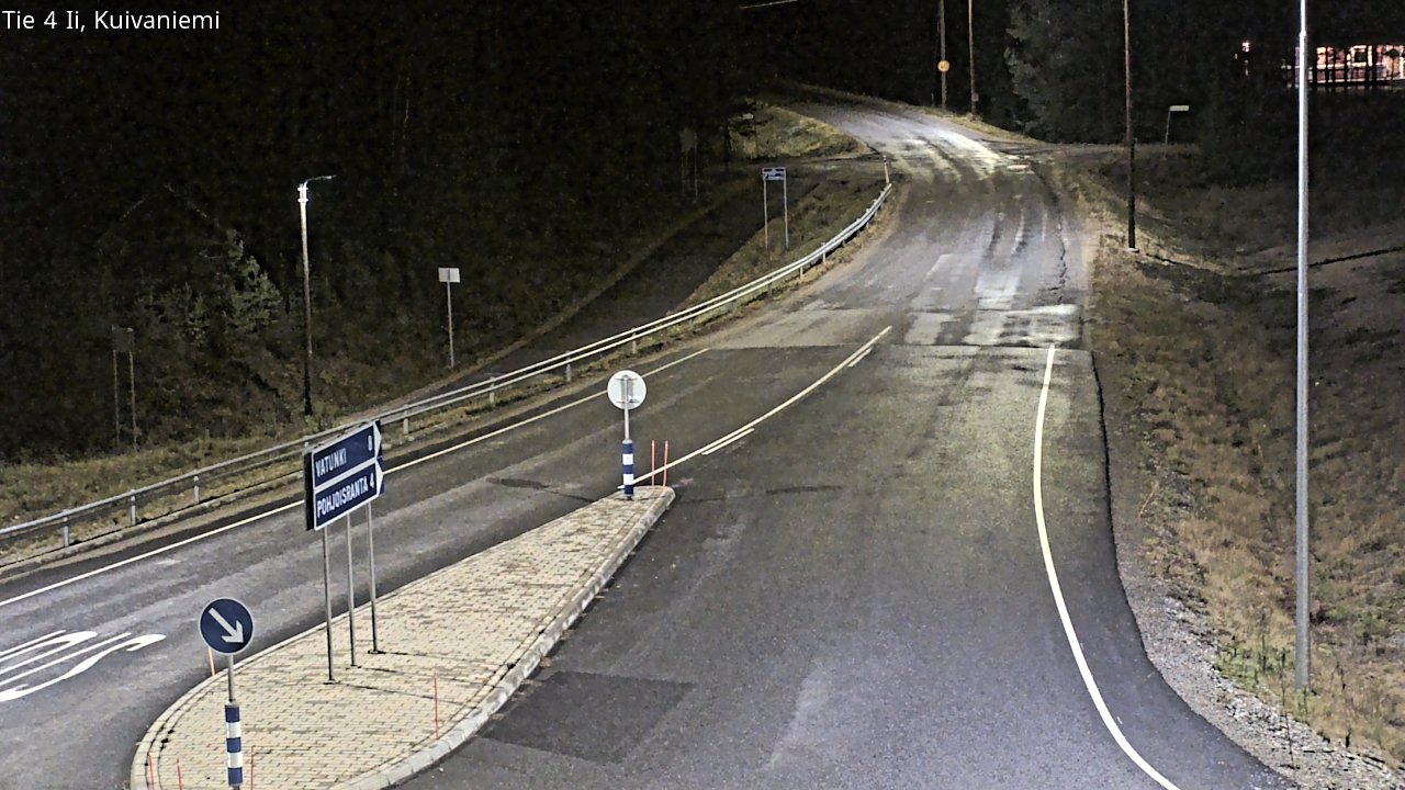 Kelikamerat Kuva Tie 4 Ii, Kuivaniemi, Ii, Pohjois-Pohjanmaa