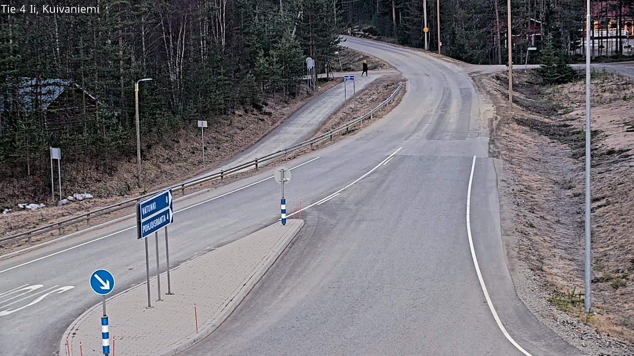 Weather Camera Image Road 4 Ii, Kuivaniemi, Ii, Pohjois-Pohjanmaa