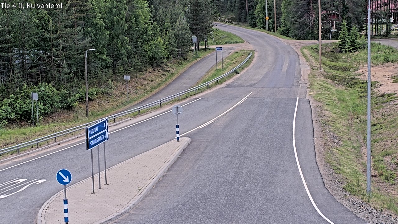 Kelikamerat Kuva Tie 4 Ii, Kuivaniemi, Ii, Pohjois-Pohjanmaa