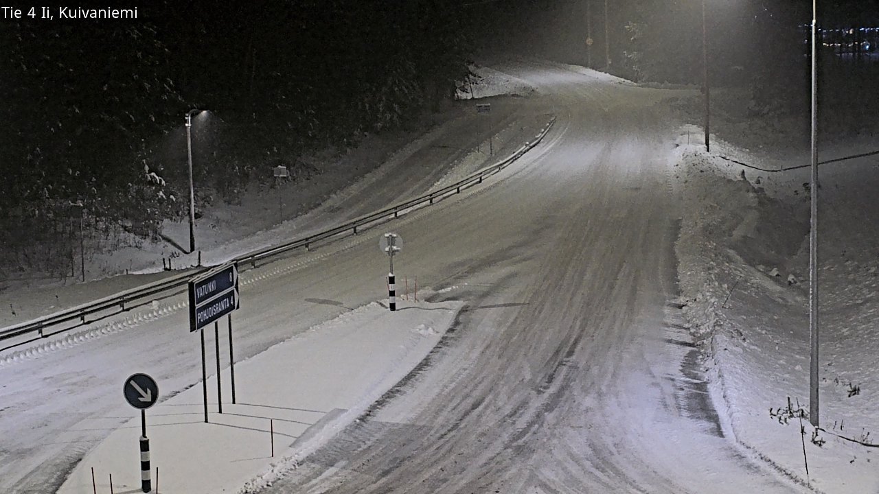 Kelikamerat Kuva Tie 4 Ii, Kuivaniemi, Ii, Pohjois-Pohjanmaa