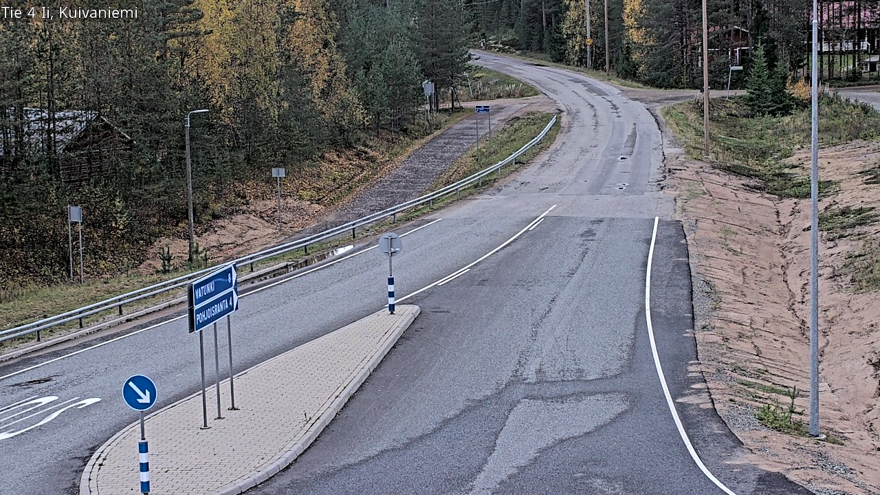 Weather Camera Image Road 4 Ii, Kuivaniemi, Ii, Pohjois-Pohjanmaa