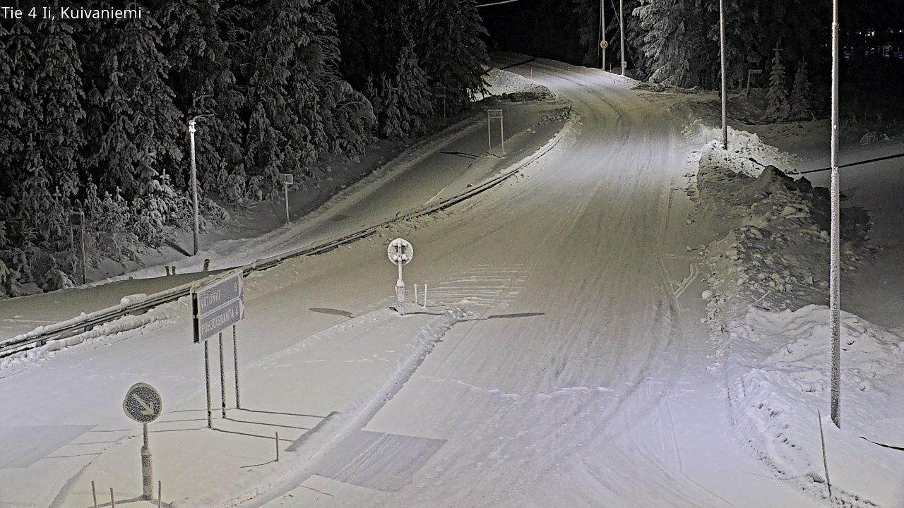 Weather Camera Image Road 4 Ii, Kuivaniemi, Ii, Pohjois-Pohjanmaa