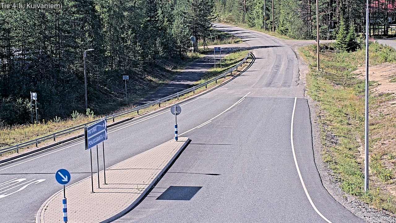 Kelikamerat Kuva Tie 4 Ii, Kuivaniemi, Ii, Pohjois-Pohjanmaa