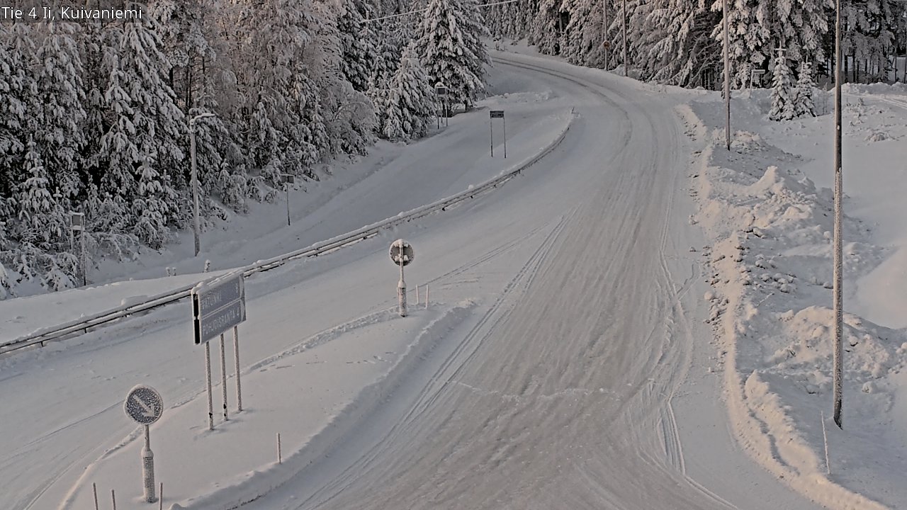 Weather Camera Image Road 4 Ii, Kuivaniemi, Ii, Pohjois-Pohjanmaa
