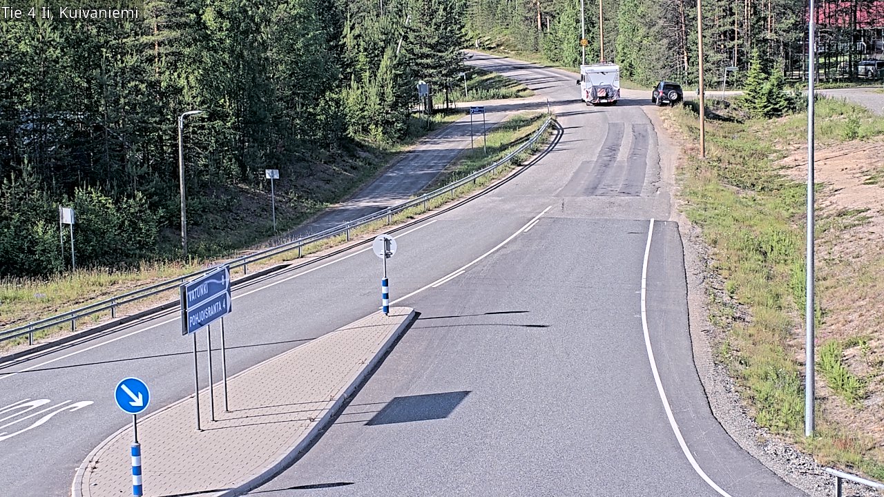 Weather Camera Image Road 4 Ii, Kuivaniemi, Ii, Pohjois-Pohjanmaa