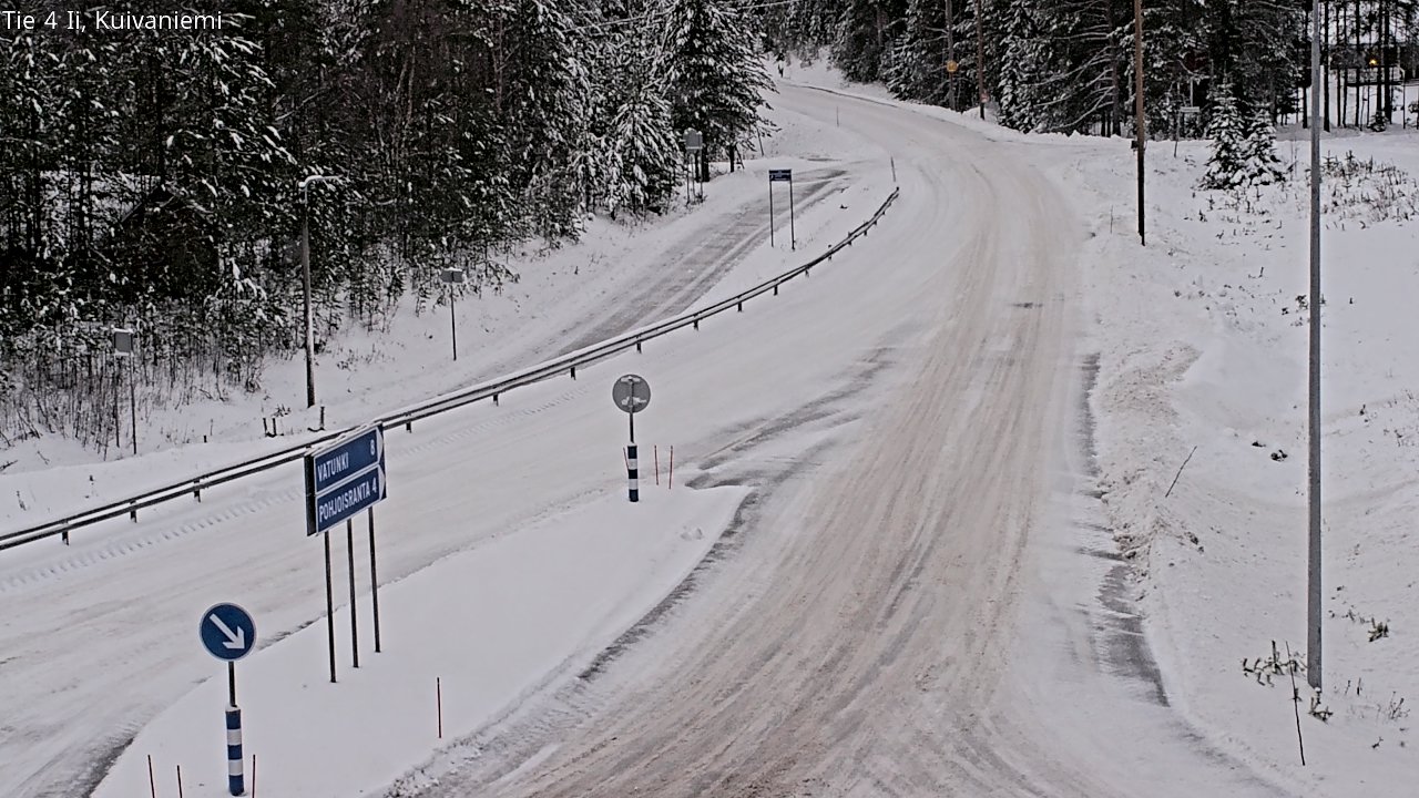 Weather Camera Image Road 4 Ii, Kuivaniemi, Ii, Pohjois-Pohjanmaa