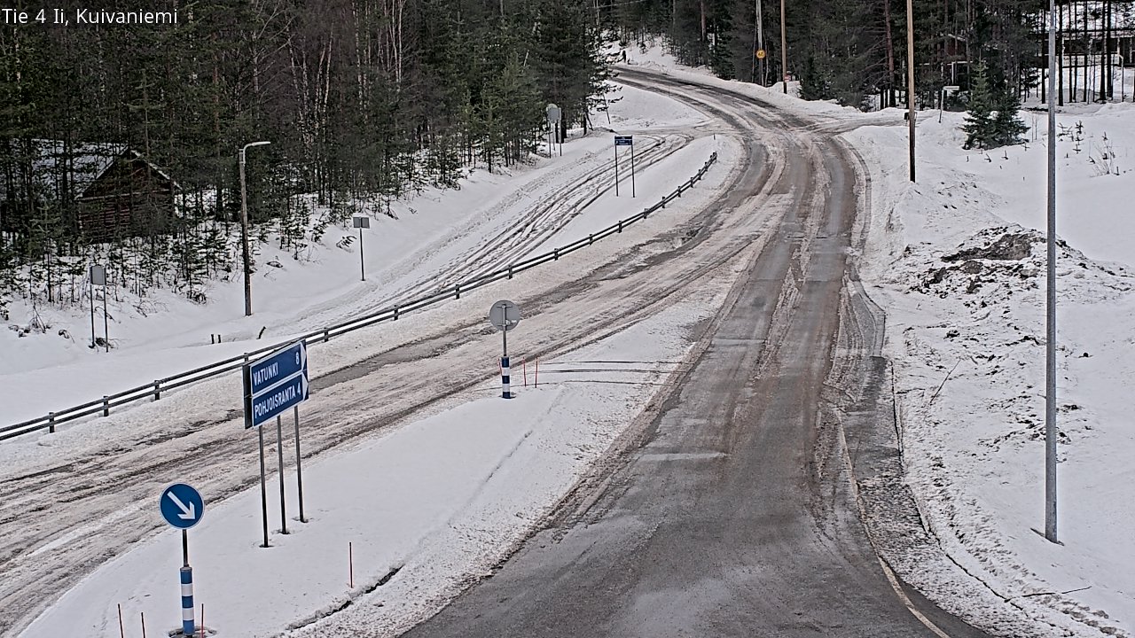 Kelikamerat Kuva Tie 4 Ii, Kuivaniemi, Ii, Pohjois-Pohjanmaa