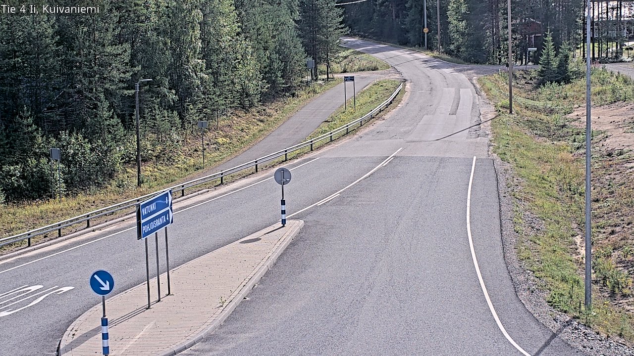 Weather Camera Image Road 4 Ii, Kuivaniemi, Ii, Pohjois-Pohjanmaa