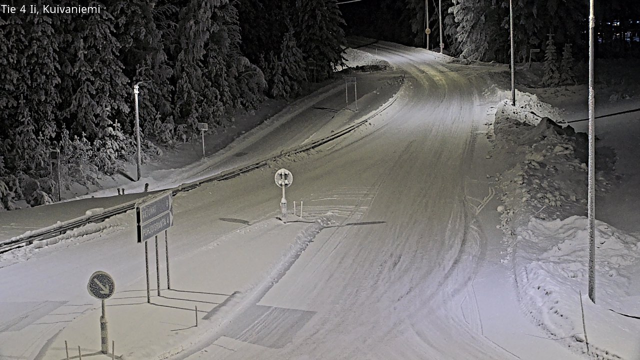 Kelikamerat Kuva Tie 4 Ii, Kuivaniemi, Ii, Pohjois-Pohjanmaa