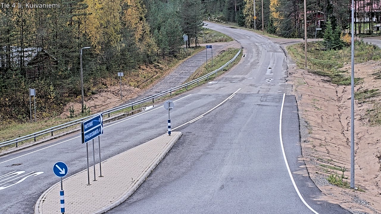 Weather Camera Image Road 4 Ii, Kuivaniemi, Ii, Pohjois-Pohjanmaa