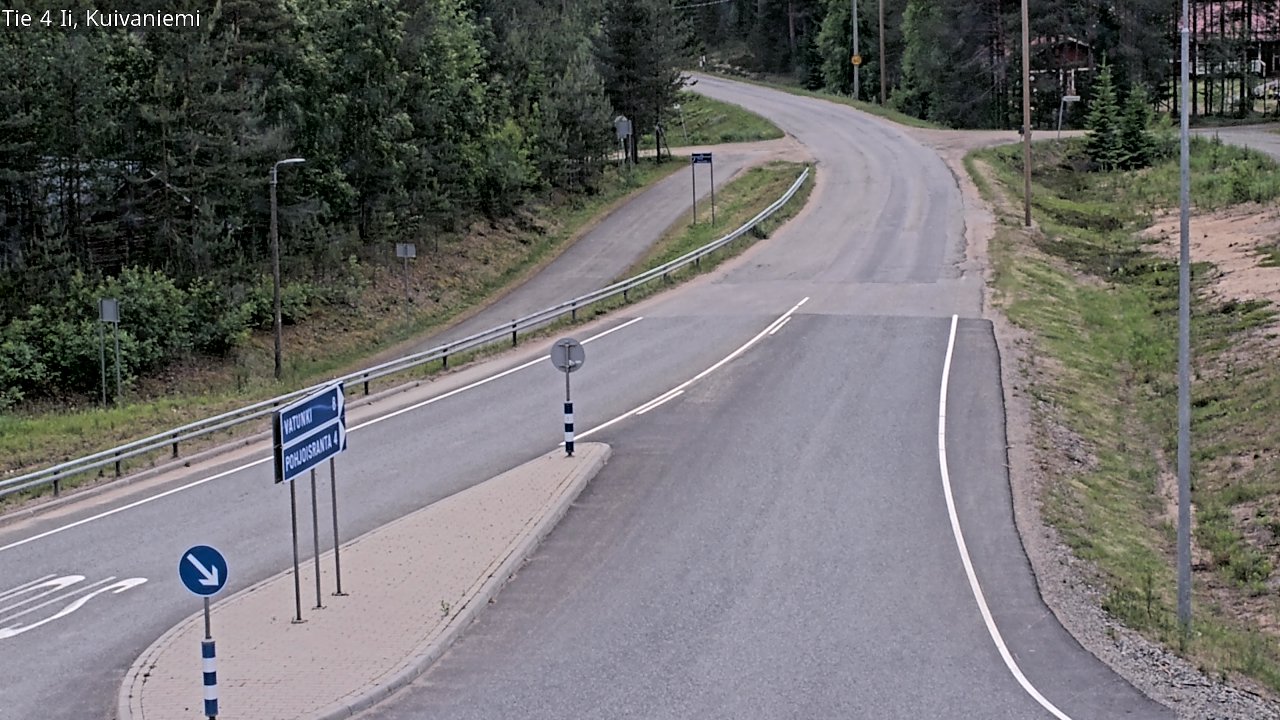 Kelikamerat Kuva Tie 4 Ii, Kuivaniemi, Ii, Pohjois-Pohjanmaa