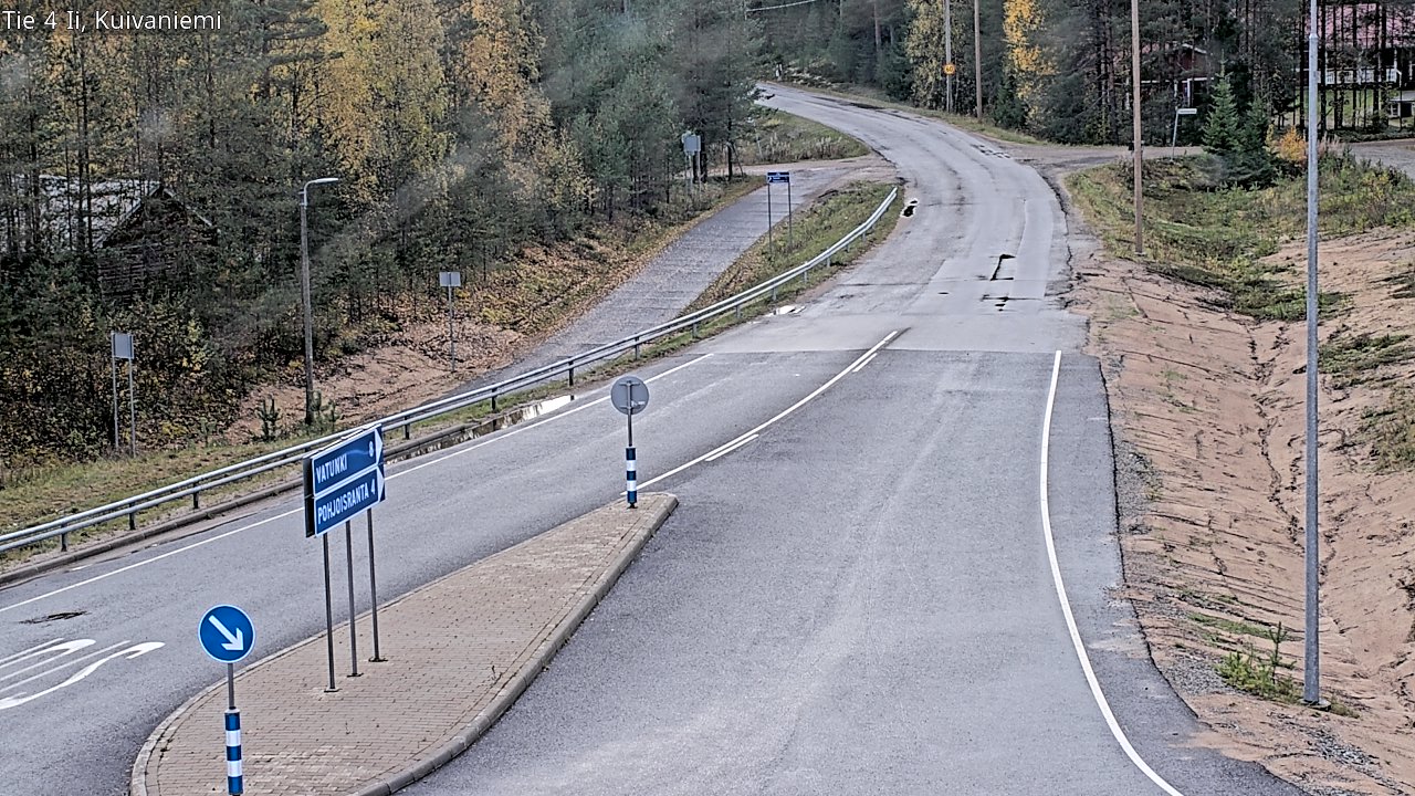 Weather Camera Image Road 4 Ii, Kuivaniemi, Ii, Pohjois-Pohjanmaa