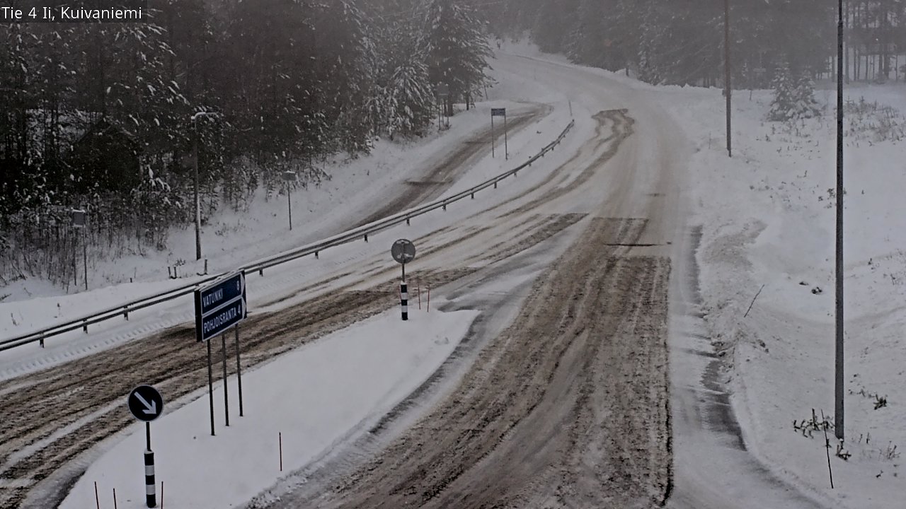 Weather Camera Image Road 4 Ii, Kuivaniemi, Ii, Pohjois-Pohjanmaa