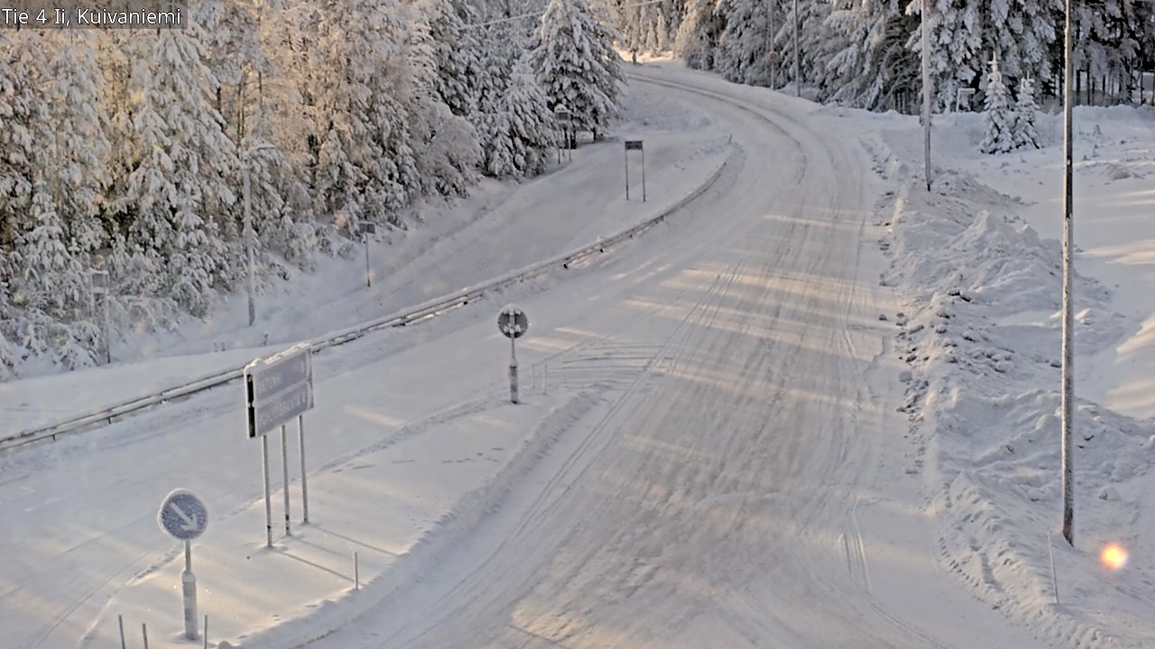 Weather Camera Image Road 4 Ii, Kuivaniemi, Ii, Pohjois-Pohjanmaa