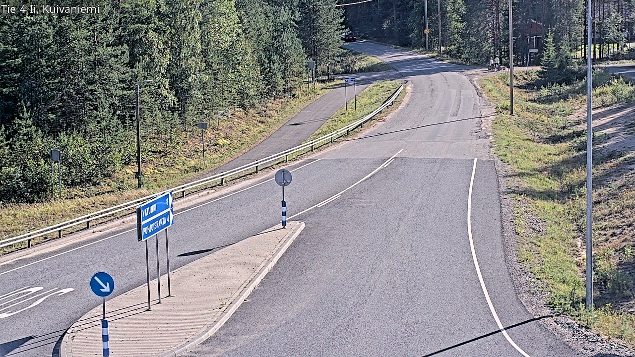 Weather Camera Image Väg 4 Ii, Kuivaniemi, Ii, Pohjois-Pohjanmaa