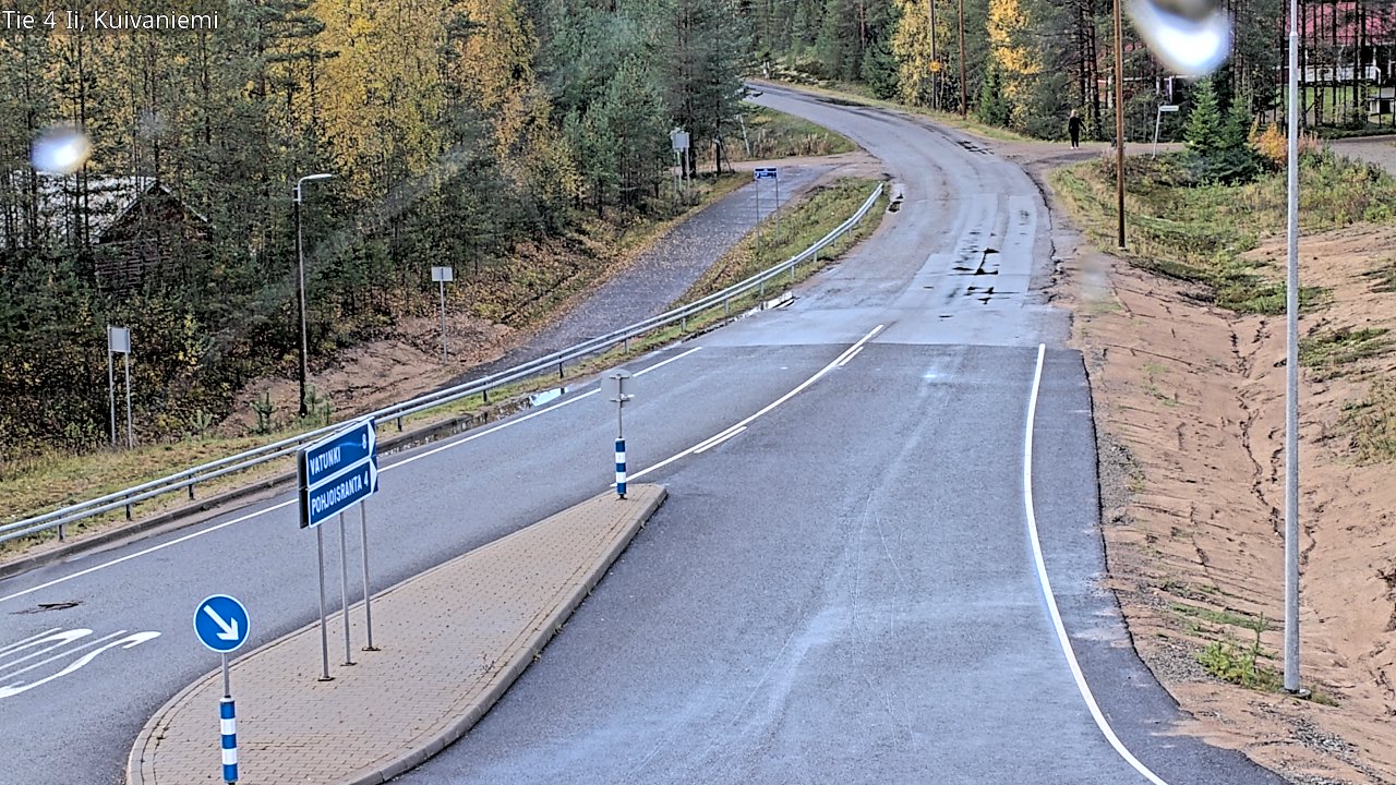 Weather Camera Image Road 4 Ii, Kuivaniemi, Ii, Pohjois-Pohjanmaa