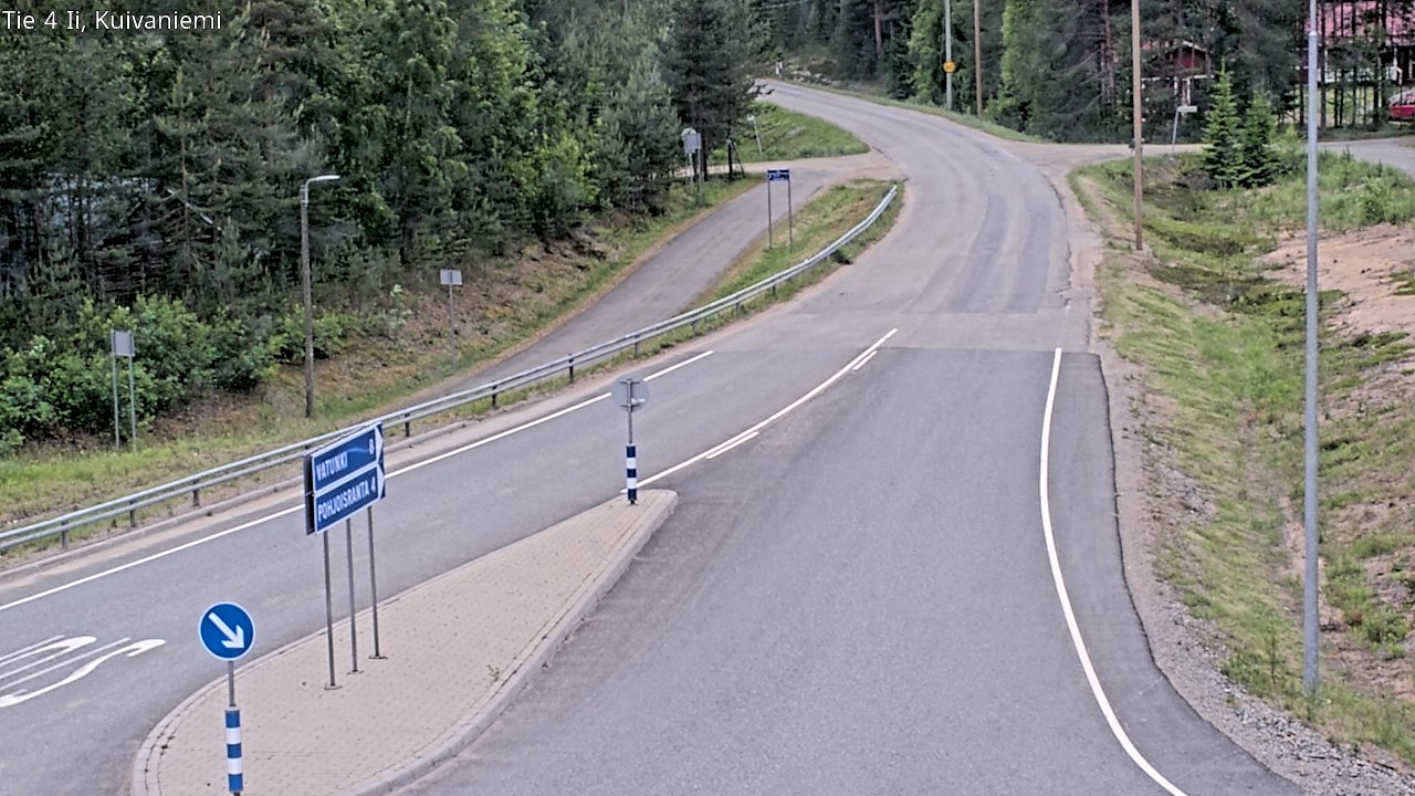 Kelikamerat Kuva Tie 4 Ii, Kuivaniemi, Ii, Pohjois-Pohjanmaa
