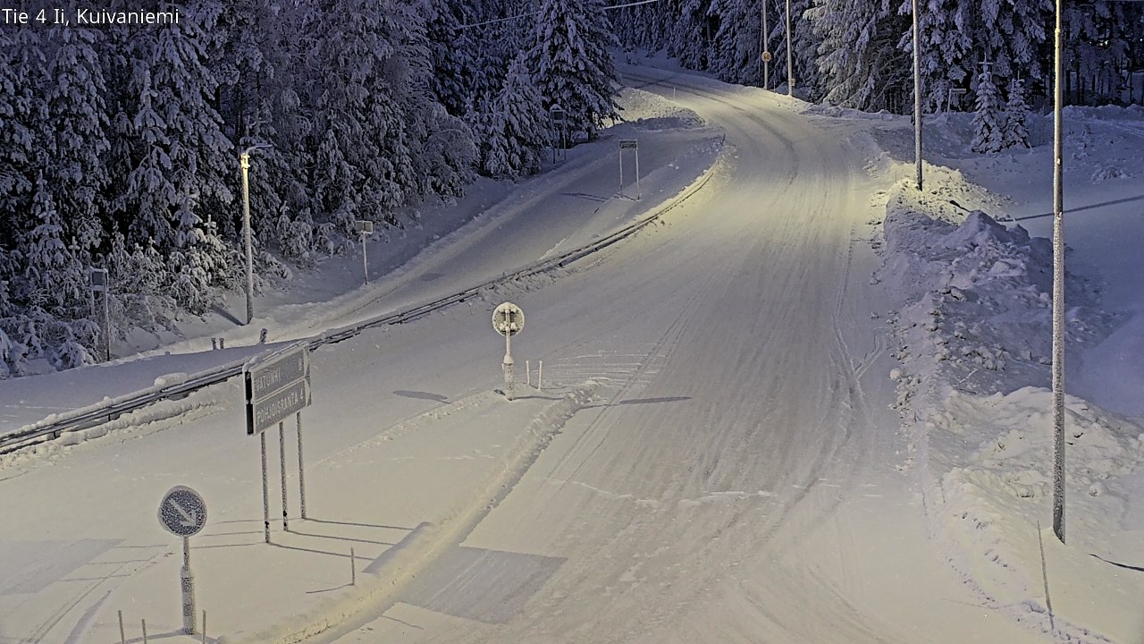 Weather Camera Image Road 4 Ii, Kuivaniemi, Ii, Pohjois-Pohjanmaa
