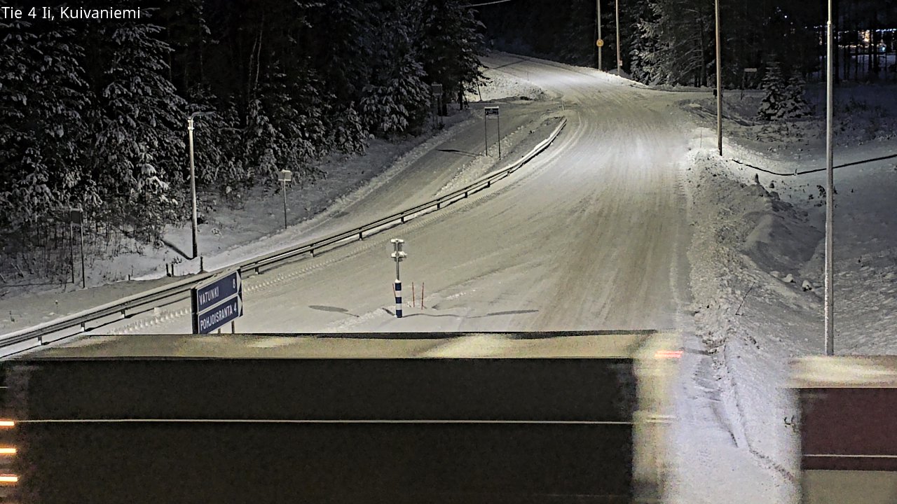Kelikamerat Kuva Tie 4 Ii, Kuivaniemi, Ii, Pohjois-Pohjanmaa