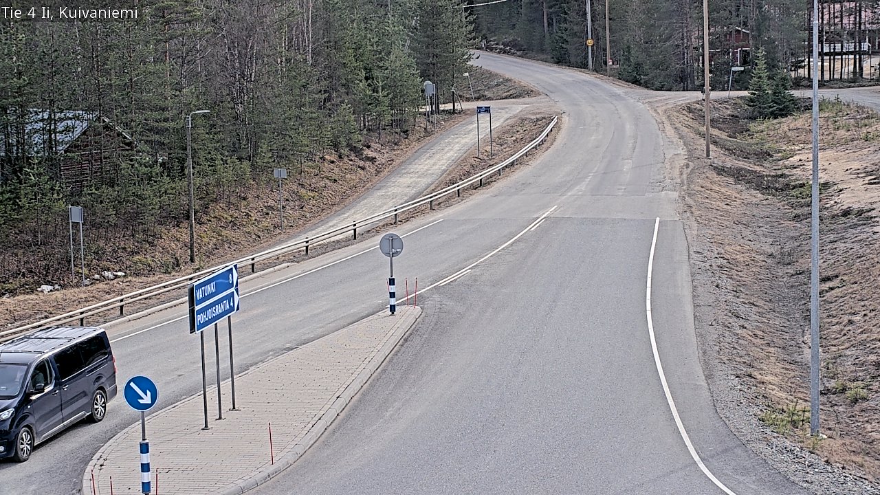Weather Camera Image Road 4 Ii, Kuivaniemi, Ii, Pohjois-Pohjanmaa
