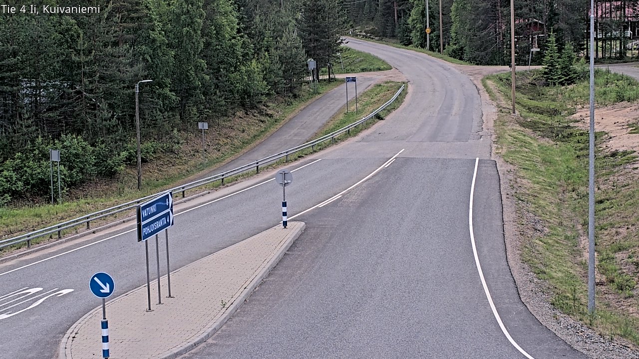 Kelikamerat Kuva Tie 4 Ii, Kuivaniemi, Ii, Pohjois-Pohjanmaa