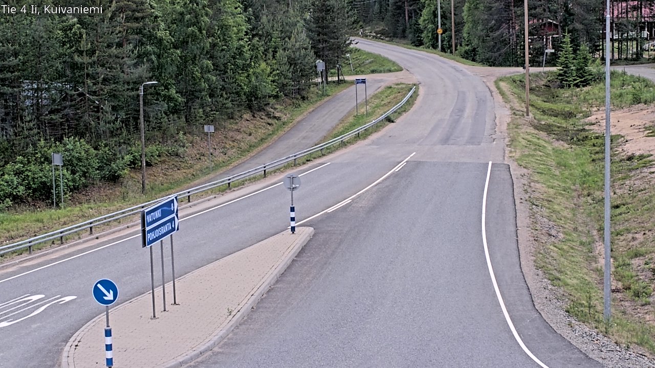 Kelikamerat Kuva Tie 4 Ii, Kuivaniemi, Ii, Pohjois-Pohjanmaa