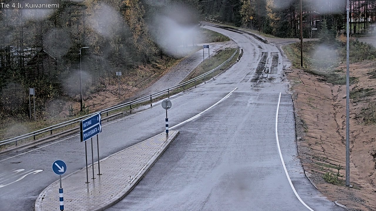Weather Camera Image Road 4 Ii, Kuivaniemi, Ii, Pohjois-Pohjanmaa