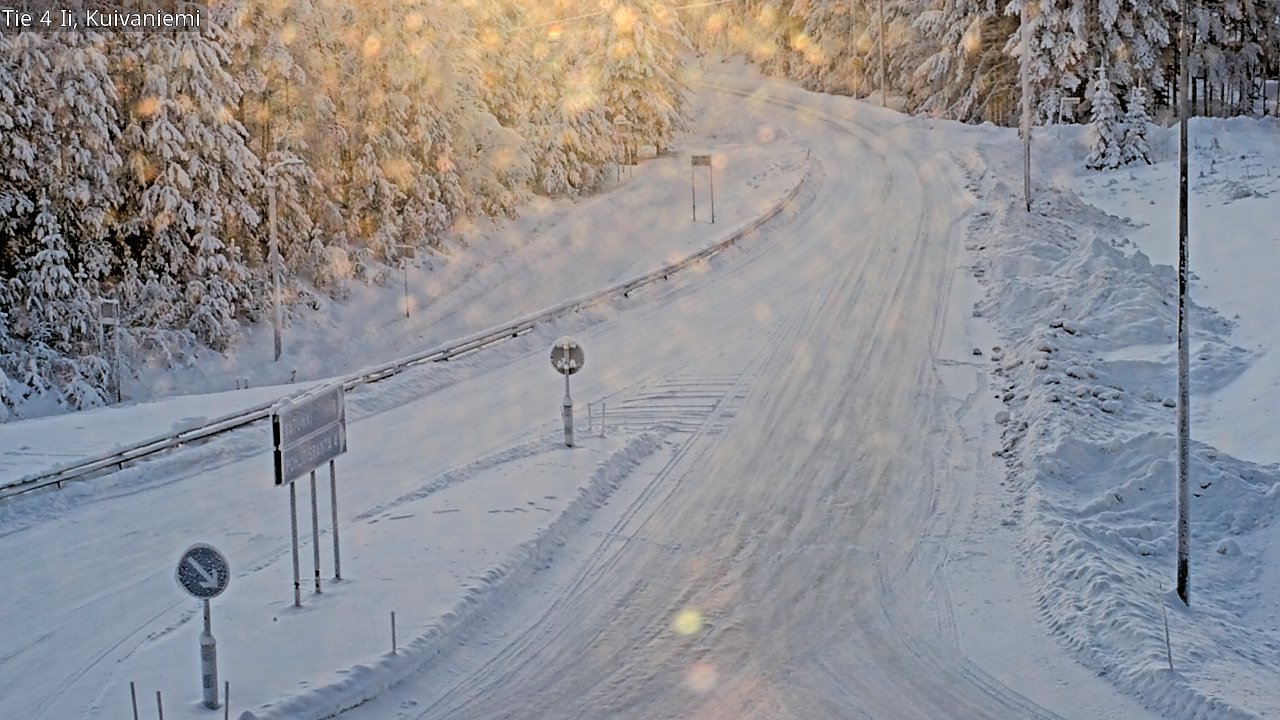 Weather Camera Image Road 4 Ii, Kuivaniemi, Ii, Pohjois-Pohjanmaa
