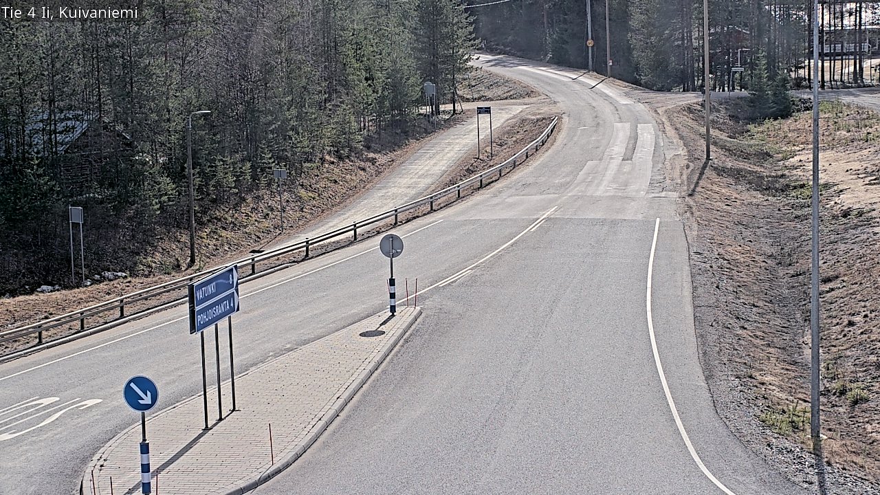 Weather Camera Image Road 4 Ii, Kuivaniemi, Ii, Pohjois-Pohjanmaa