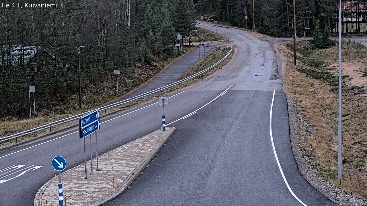 Kelikamerat Kuva Tie 4 Ii, Kuivaniemi, Ii, Pohjois-Pohjanmaa