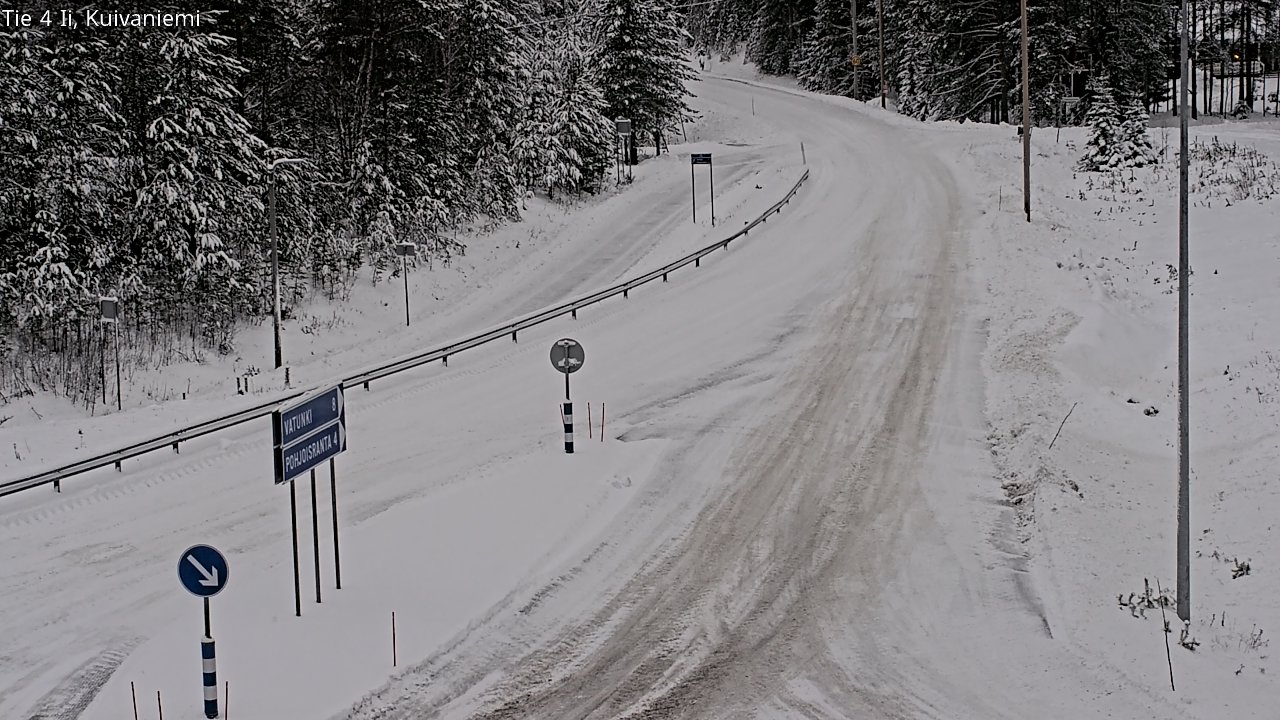 Kelikamerat Kuva Tie 4 Ii, Kuivaniemi, Ii, Pohjois-Pohjanmaa