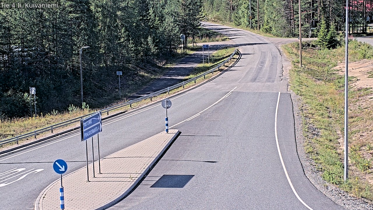 Kelikamerat Kuva Tie 4 Ii, Kuivaniemi, Ii, Pohjois-Pohjanmaa