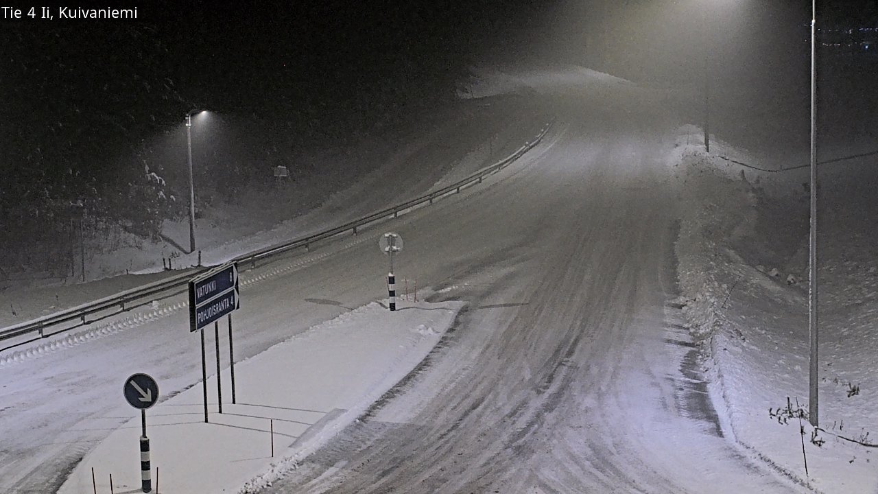 Kelikamerat Kuva Tie 4 Ii, Kuivaniemi, Ii, Pohjois-Pohjanmaa