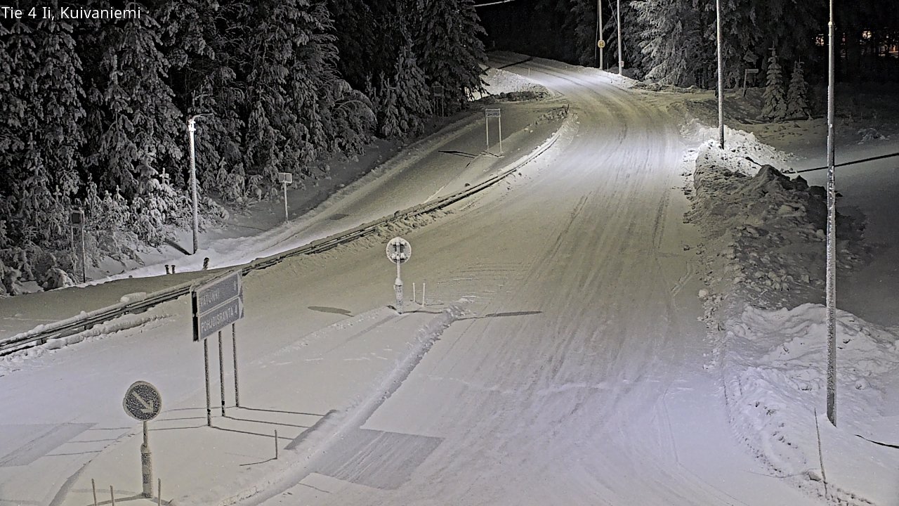 Weather Camera Image Road 4 Ii, Kuivaniemi, Ii, Pohjois-Pohjanmaa