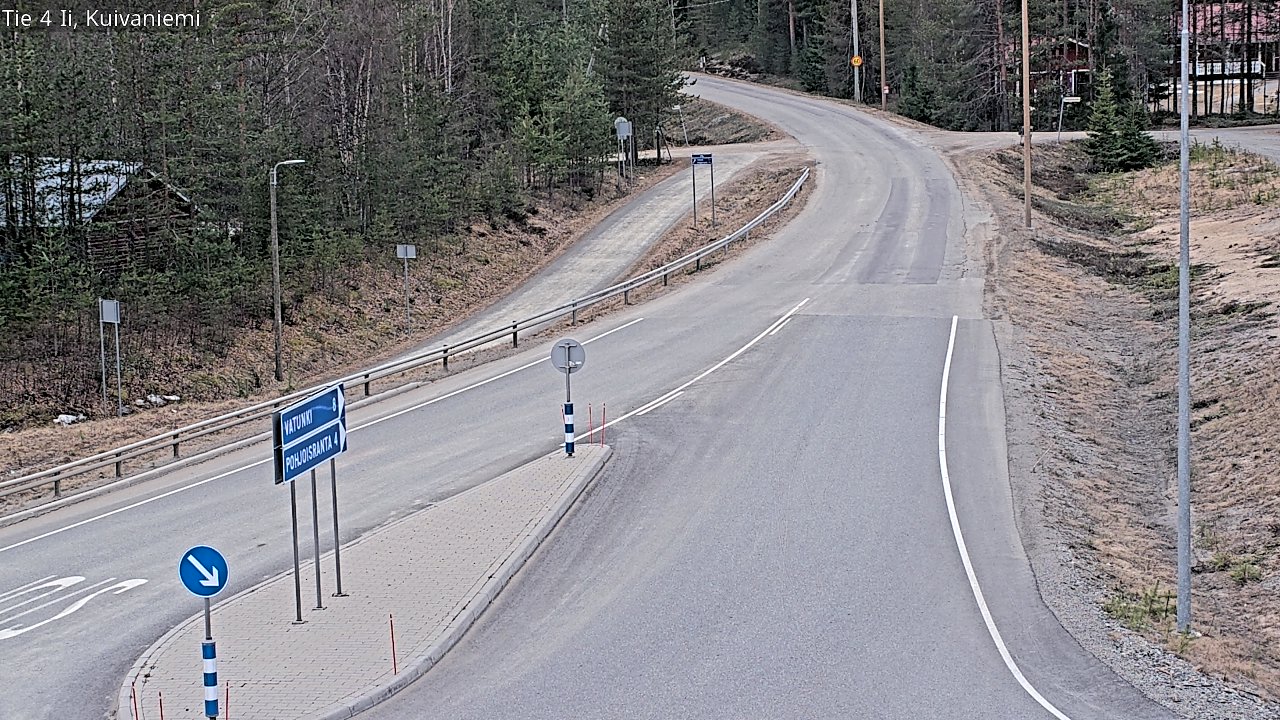 Kelikamerat Kuva Tie 4 Ii, Kuivaniemi, Ii, Pohjois-Pohjanmaa