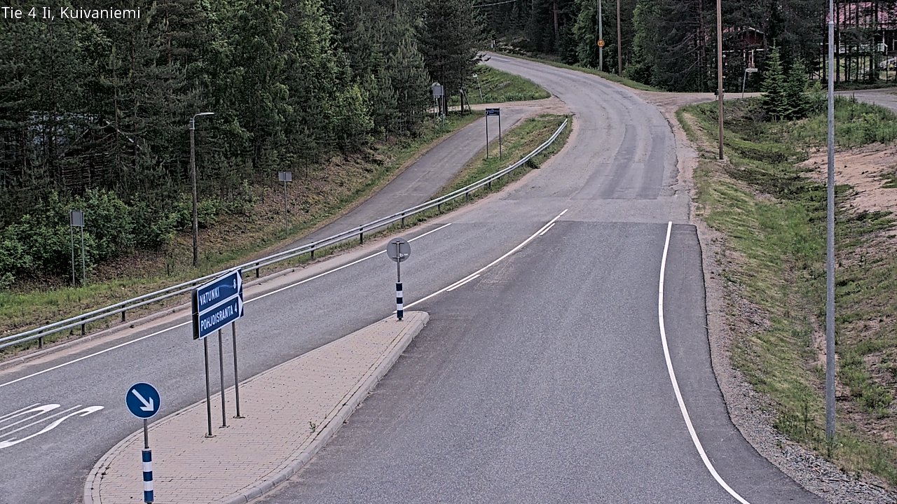 Kelikamerat Kuva Tie 4 Ii, Kuivaniemi, Ii, Pohjois-Pohjanmaa