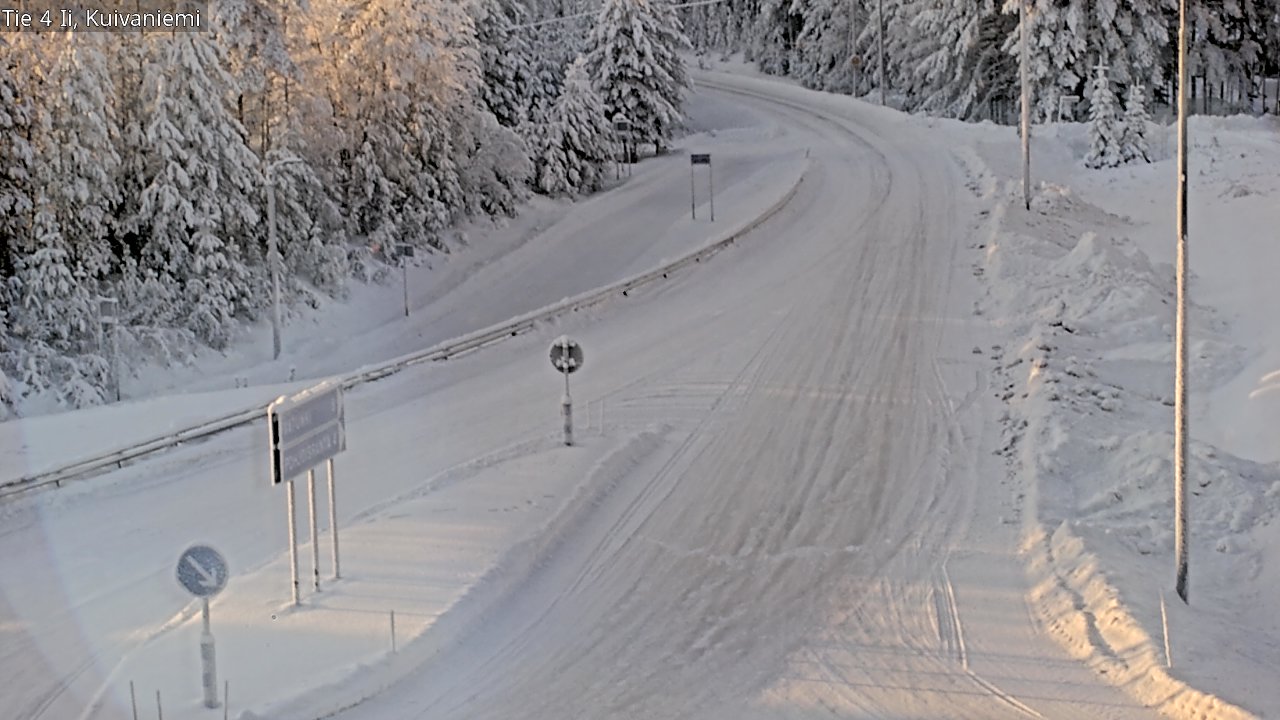 Weather Camera Image Road 4 Ii, Kuivaniemi, Ii, Pohjois-Pohjanmaa