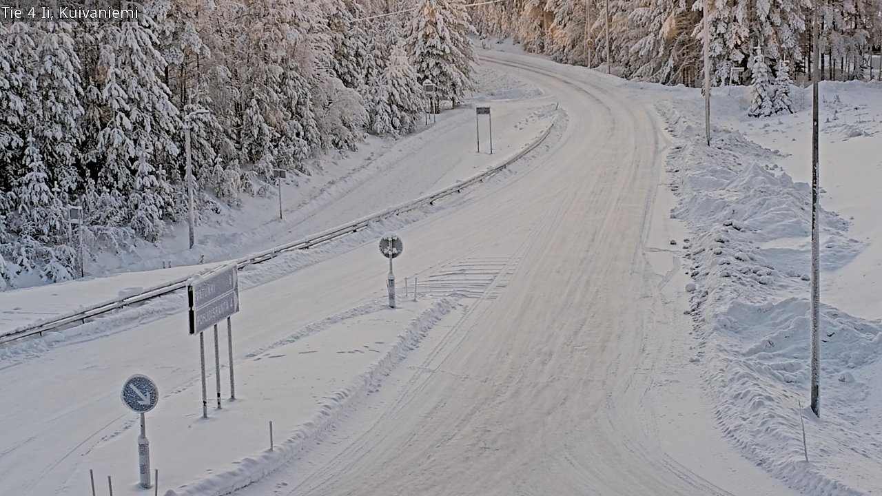 Weather Camera Image Road 4 Ii, Kuivaniemi, Ii, Pohjois-Pohjanmaa