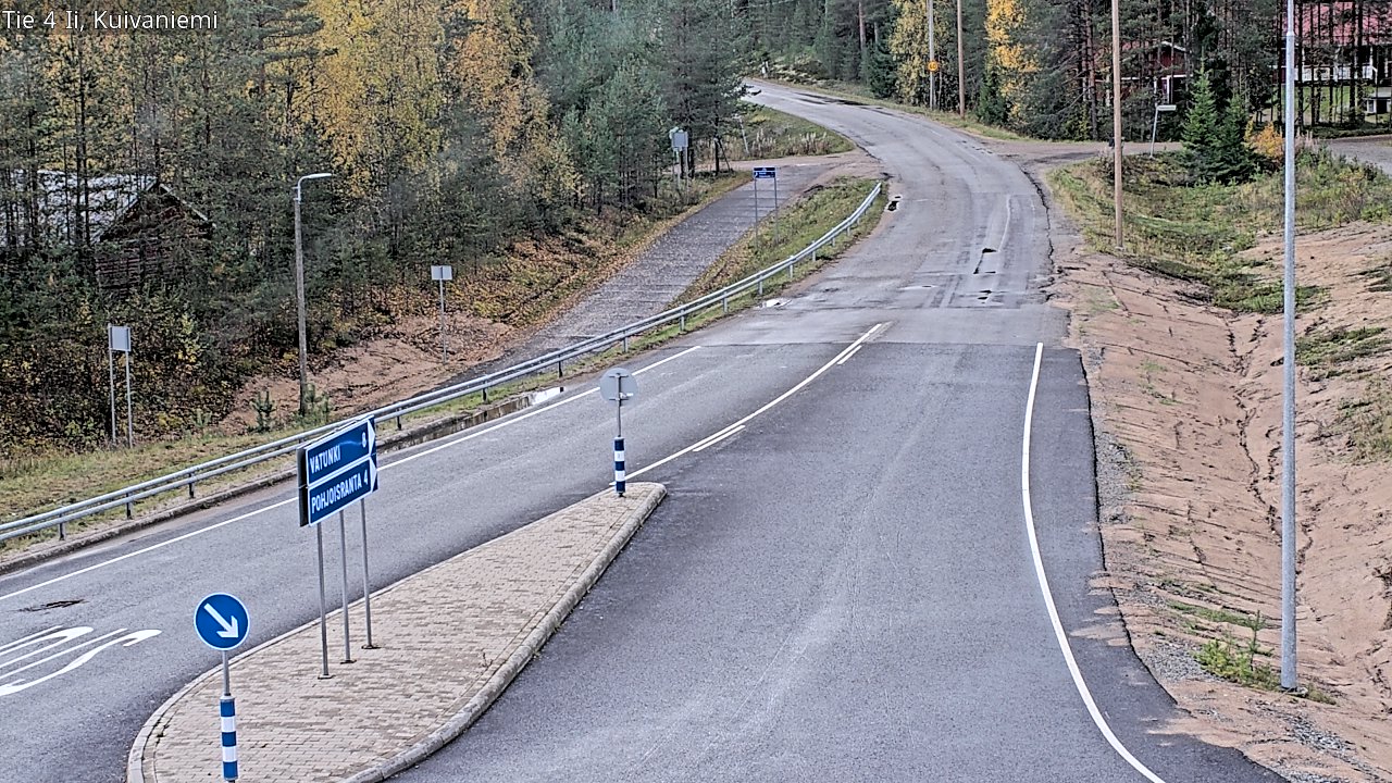 Weather Camera Image Road 4 Ii, Kuivaniemi, Ii, Pohjois-Pohjanmaa