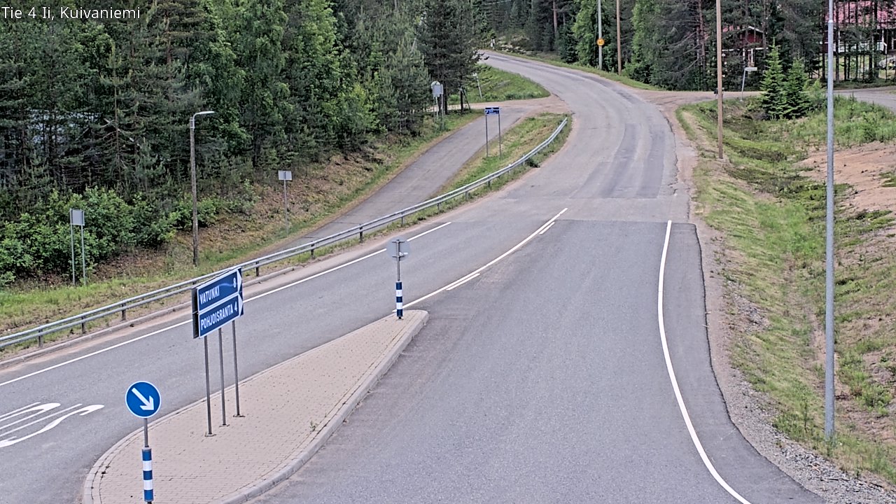 Kelikamerat Kuva Tie 4 Ii, Kuivaniemi, Ii, Pohjois-Pohjanmaa