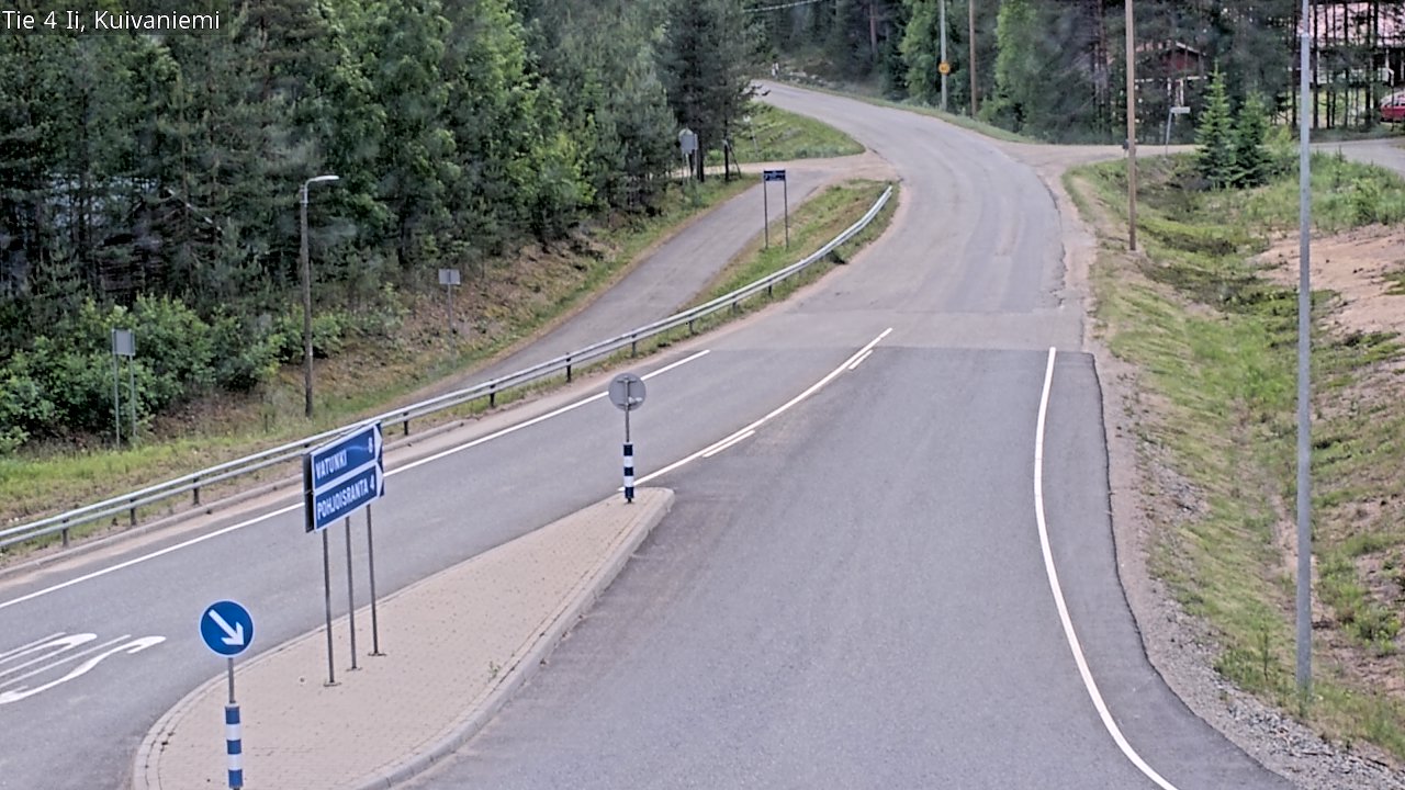 Kelikamerat Kuva Tie 4 Ii, Kuivaniemi, Ii, Pohjois-Pohjanmaa