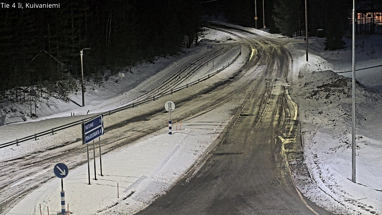 Kelikamerat Kuva Tie 4 Ii, Kuivaniemi, Ii, Pohjois-Pohjanmaa