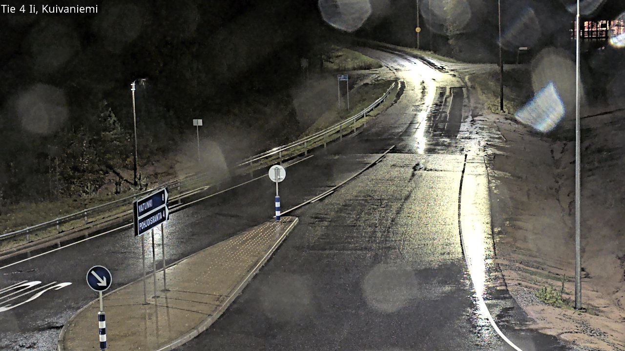 Weather Camera Image Road 4 Ii, Kuivaniemi, Ii, Pohjois-Pohjanmaa
