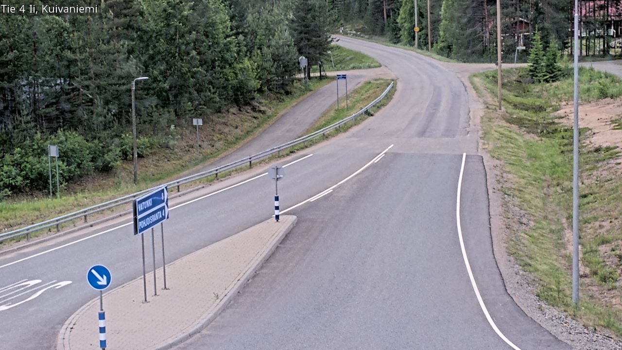 Kelikamerat Kuva Tie 4 Ii, Kuivaniemi, Ii, Pohjois-Pohjanmaa