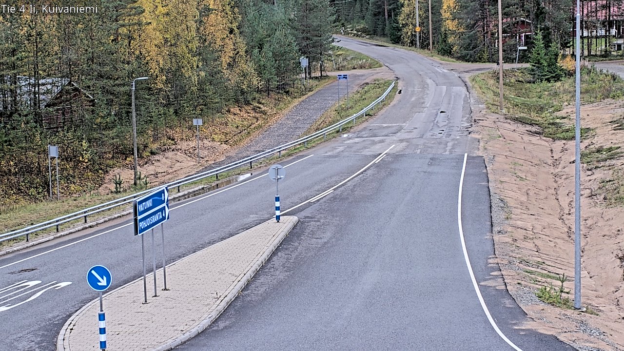 Weather Camera Image Road 4 Ii, Kuivaniemi, Ii, Pohjois-Pohjanmaa