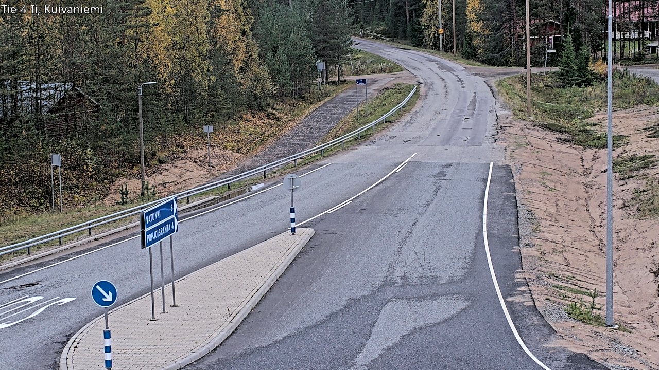 Weather Camera Image Road 4 Ii, Kuivaniemi, Ii, Pohjois-Pohjanmaa